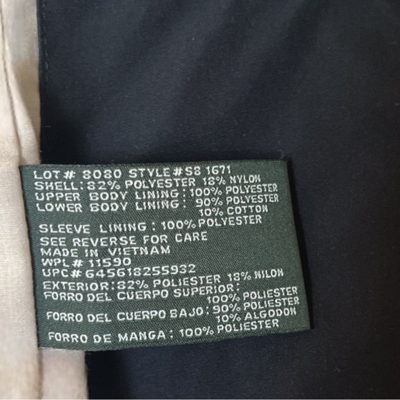 Weatherproof Garment Company Golf Jacket | Men’s Medium | Black | $30.00 - Picture 8 of 9